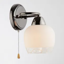 Бра Eurosvet 70032/1 чёрный жемчуг