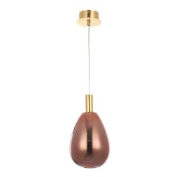Подвесной светодиодный светильник Crystal Lux Gaudi SP4W Led Copper