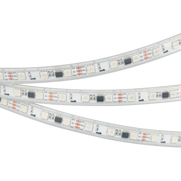Светодиодная лента Arlight герметичная SPI-P-B60-12mm 12V RGB-PX3 (14.4W/m, IP66, 5060, 5m) 026365(3