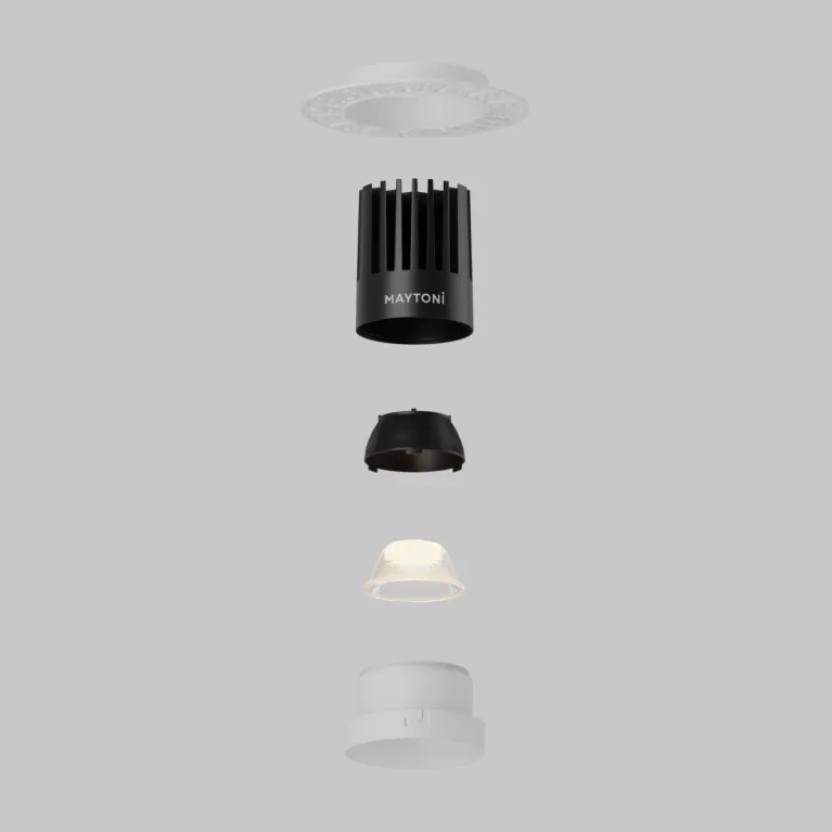 Встраиваемый светильник Maytoni Dip DL121-15W-2.7K-TRS-W