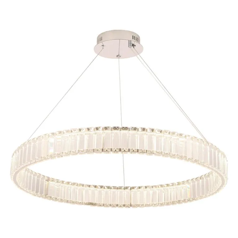Подвесной светодиодный светильник Crystal Lux Musika SP70W Led Chrome
