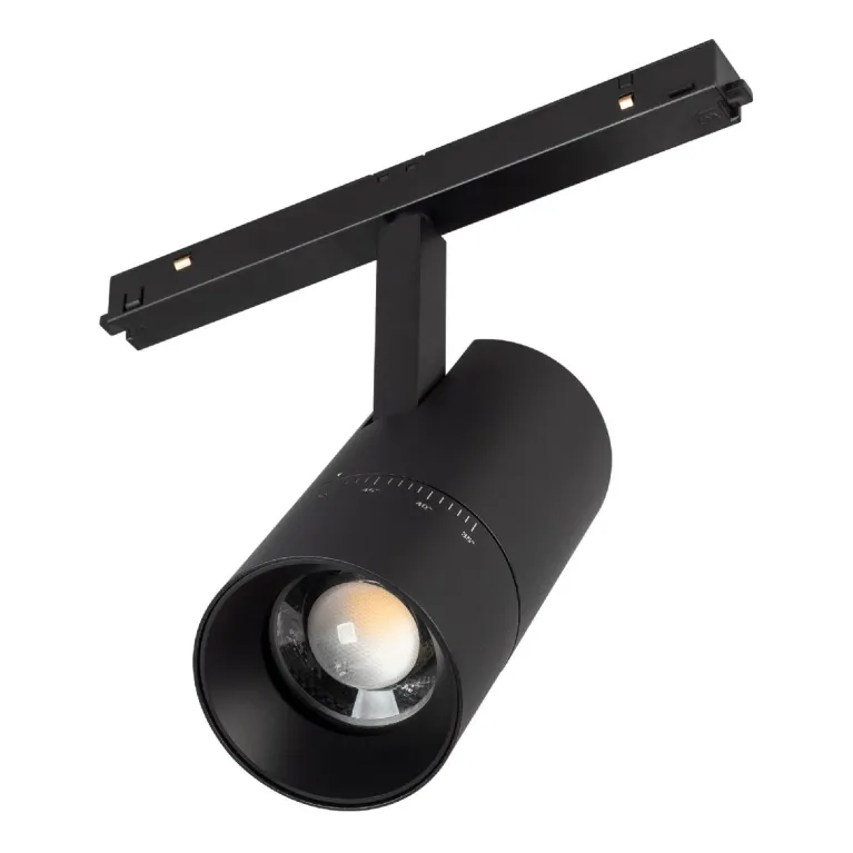 Трековый магнитный светильник Arlight MAG-FLEX-SPOT-ZOOM-R65-15W Warm3000 (BK, 34-60 deg, 48V) 04720