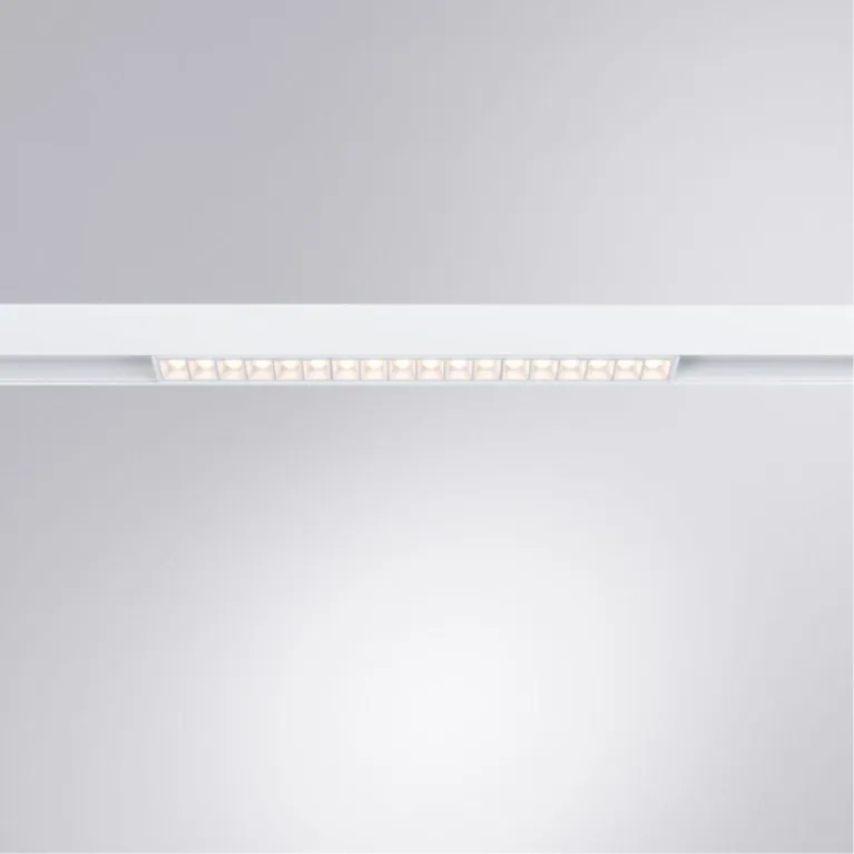 Трековый светодиодный светильник Arte Lamp Linea A4675PL-1WH