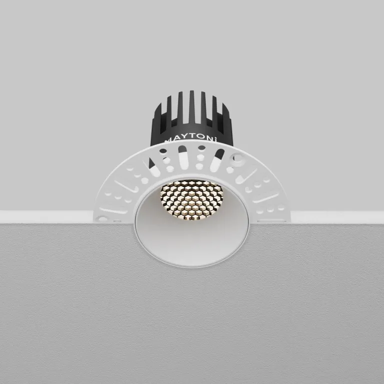 Встраиваемый светильник Maytoni Dip DL119-10W-4K-TRS-W