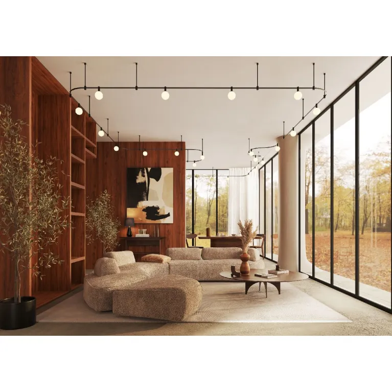 Трековый магнитный светильник Maytoni Luna TR208-1-5W3K-B