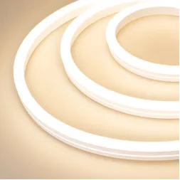 Лента герметичная Arlight MOONLIGHT-SIDE-A140-12x24mm 24V Warm3000 (9.6 W/m, IP68, 2835, 5m, Wire x1