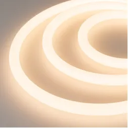 Лента герметичная Arlight MOONLIGHT-TOP-A336-D18mm 24V Warm3000 360deg (14.4 W/m, IP65, 2835, 5m, wi