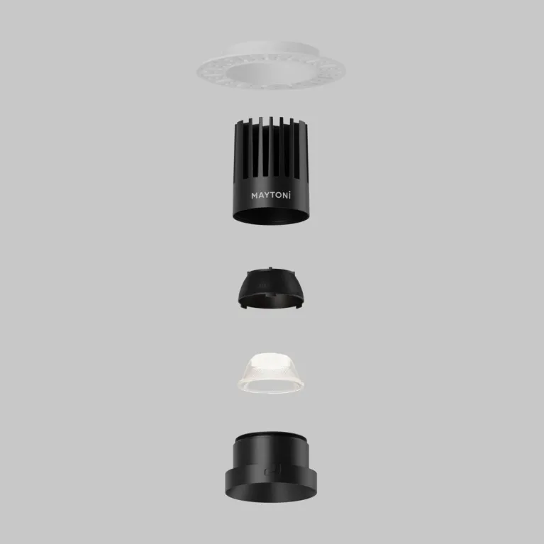 Встраиваемый светильник Maytoni Dip DL121-15W-4K-TRS-B