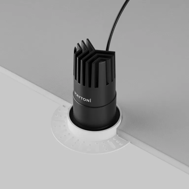 Встраиваемый светильник Maytoni Dip DL120-10W-2.7K-TRS-B