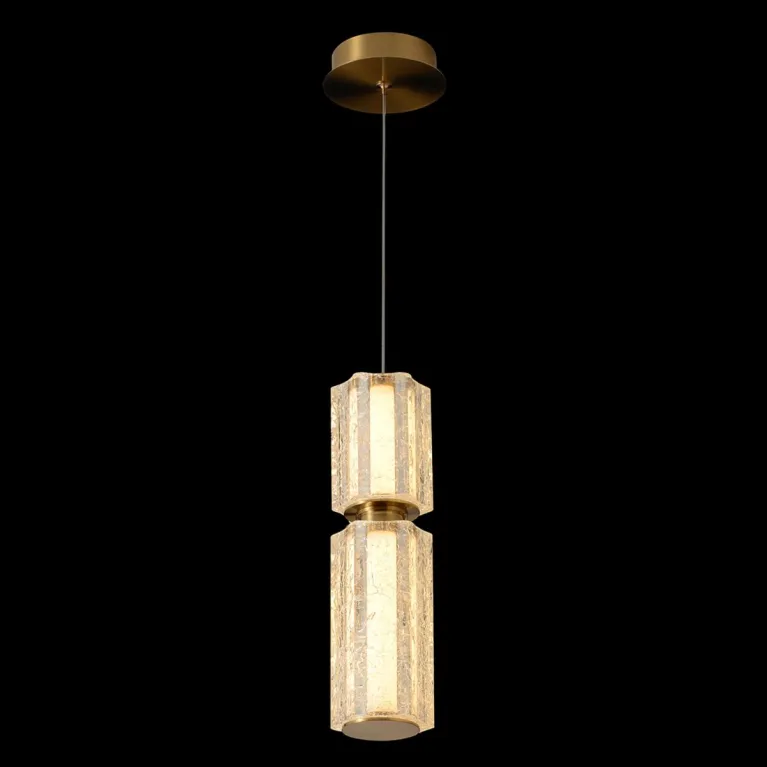 Подвесной светильник Crystal Lux ANTIQUE SP23W LED BRASS