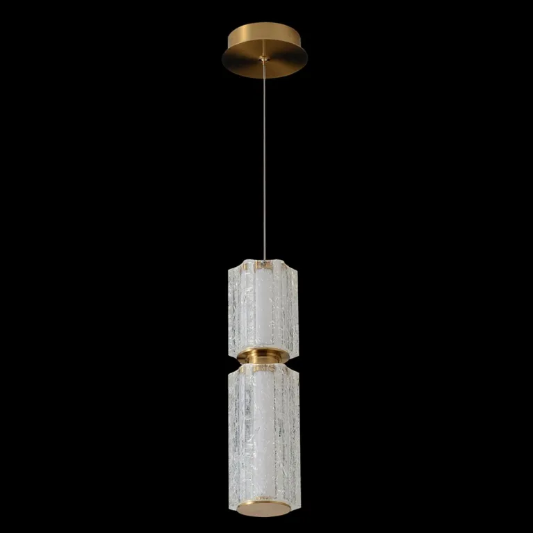Подвесной светильник Crystal Lux ANTIQUE SP23W LED BRASS