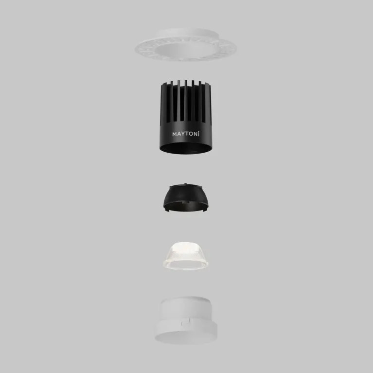 Встраиваемый светильник Maytoni Dip DL121-15W-4K-TRS-W