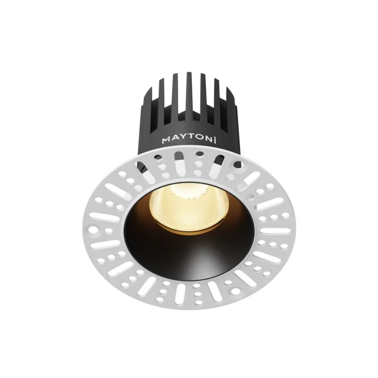 Встраиваемый светильник Maytoni Dip DL121-15W-2.7K-TRS-B