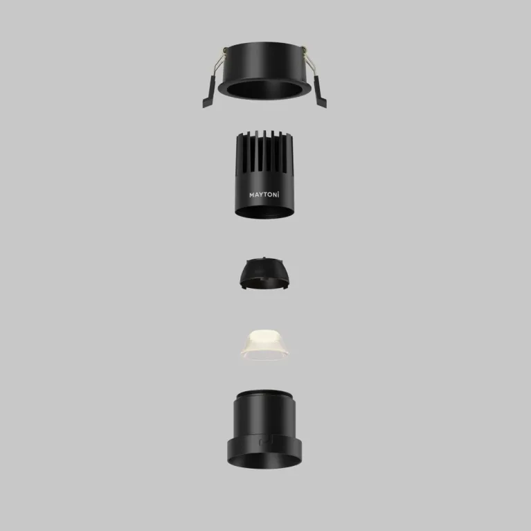 Встраиваемый светильник Maytoni Dip DL116-10W-2.7K-B