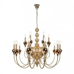 Подвесная люстра iLamp Lady 88003-10+5 GD