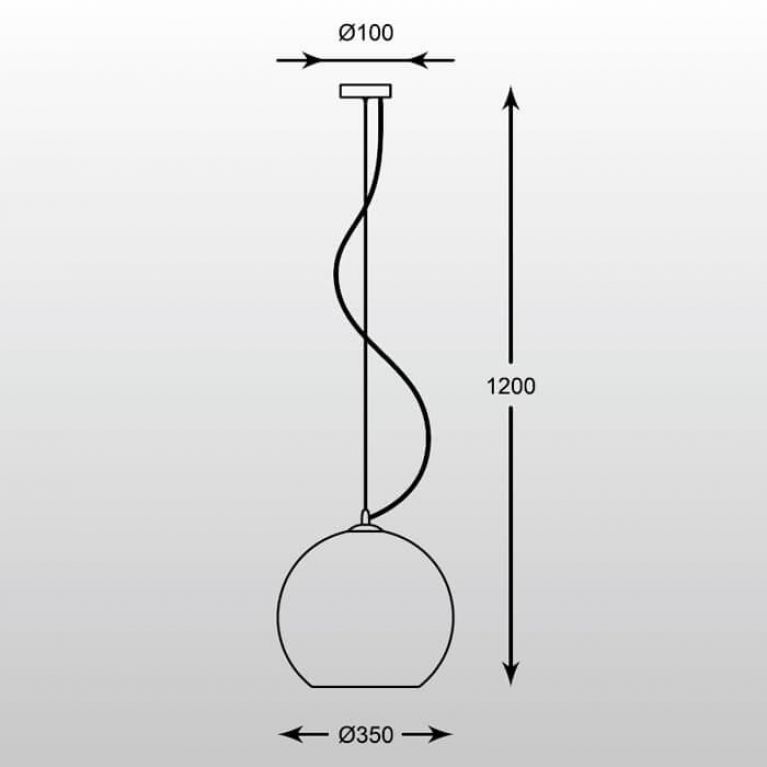 Подвесной светильник Zumaline Vero MD1621-1(chrome)