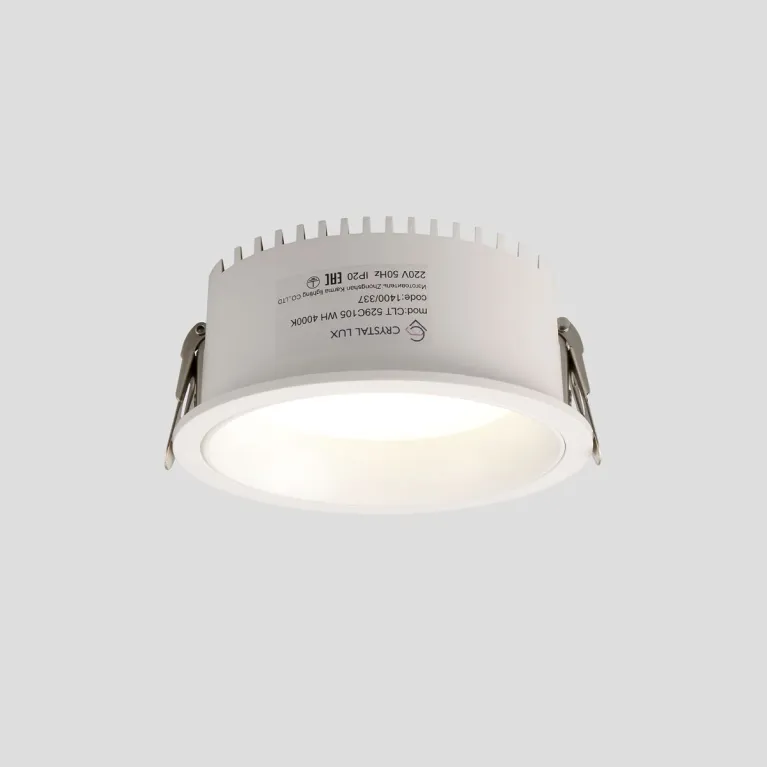 Встраиваемый светильник Crystal Lux CLT 529C105 WH 4000K