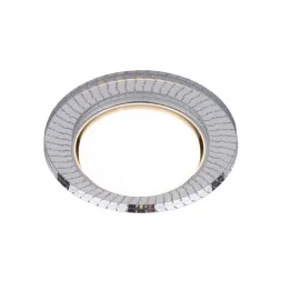 Встраиваемый светильник Elektrostandard 3033 GX53 CL/SL прозрачный/серебро 4690389142413