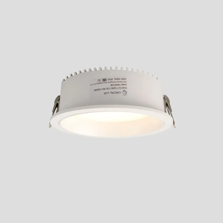 Встраиваемый светильник Crystal Lux CLT 529C135 WH 3000K