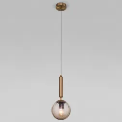 Подвесной светильник Eurosvet Joy 50208/1 янтарный