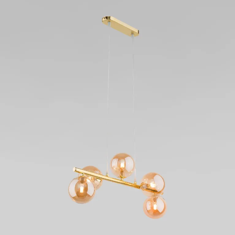 Подвесная люстра TK Lighting 4549 Estera Gold a065195