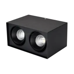Накладной светильник Arlight SP-CUBUS-S100x200BK-2x11W Day White 023086