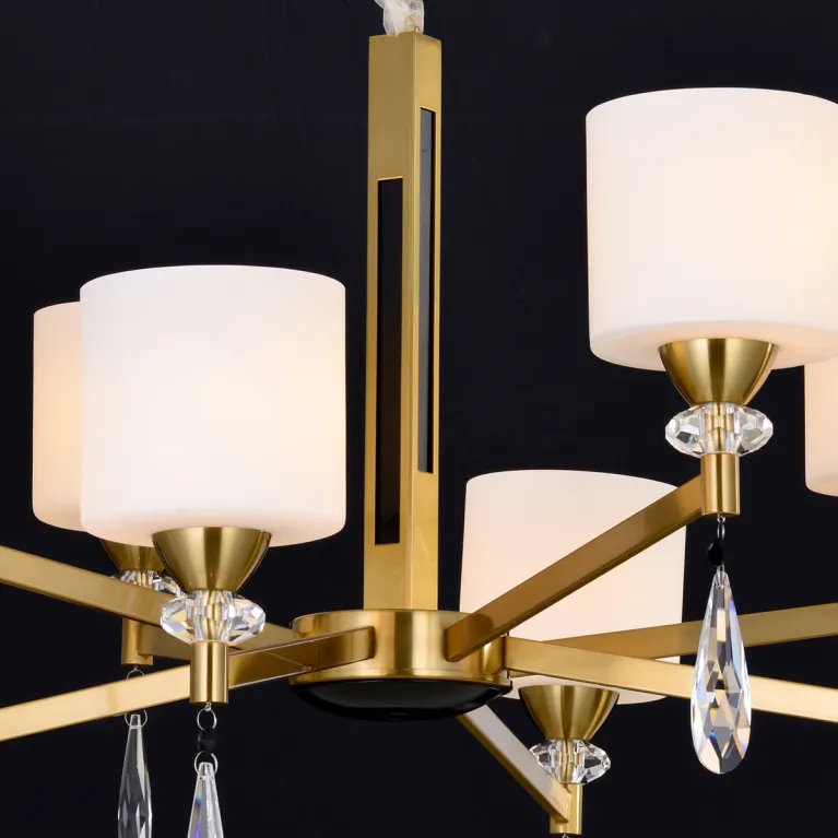 Подвесная люстра Illumico IL5182-8PLS-29 BRASS KELTIC