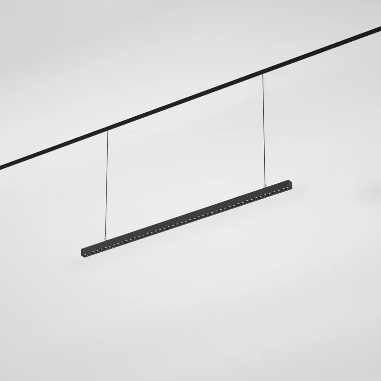 Подвесной трековый светодиодный светильник Elektrostandard Slim Magnetic Vilo 85107/01 36W 4000K чер