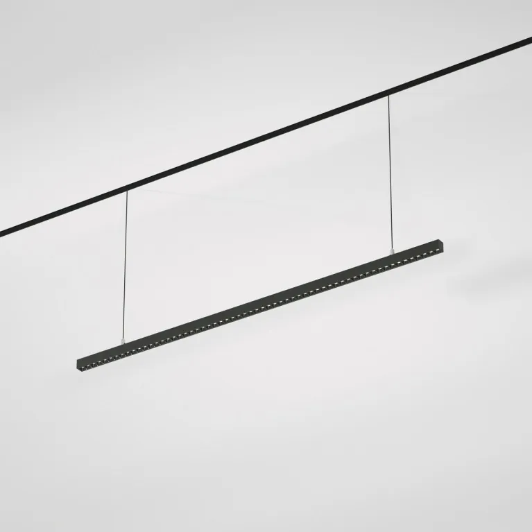 Подвесной трековый светодиодный светильник Elektrostandard Slim Magnetic Vilo 85108/01 48W 4000K чер