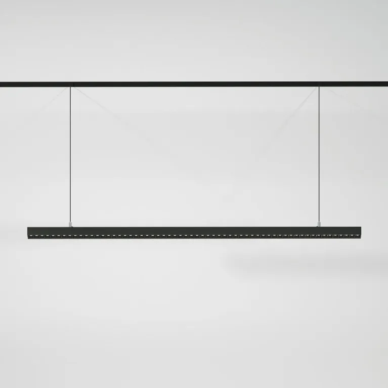 Подвесной трековый светодиодный светильник Elektrostandard Slim Magnetic Vilo 85108/01 48W 4000K чер