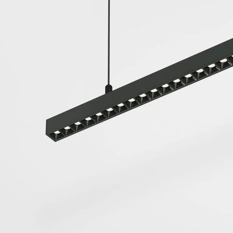 Подвесной трековый светодиодный светильник Elektrostandard Slim Magnetic Vilo 85108/01 48W 4000K чер