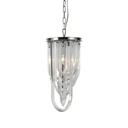 Подвесной светильник Delight Collection Murano Glass KR0116P(S) chrome