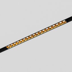 Трековый светодиодный светильник Elektrostandard Slim Magnetic Artas 85104/01 черный/золото a064530