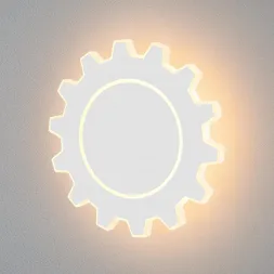 Настенный светодиодный светильник Elektrostandard Gear L LED белый MRL LED 1100 4690389125379