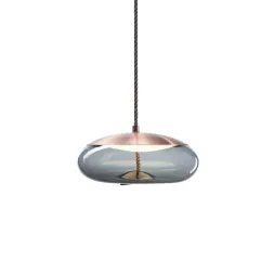 Подвесной светильник Delight Collection Knot 9966P/D copper/blue