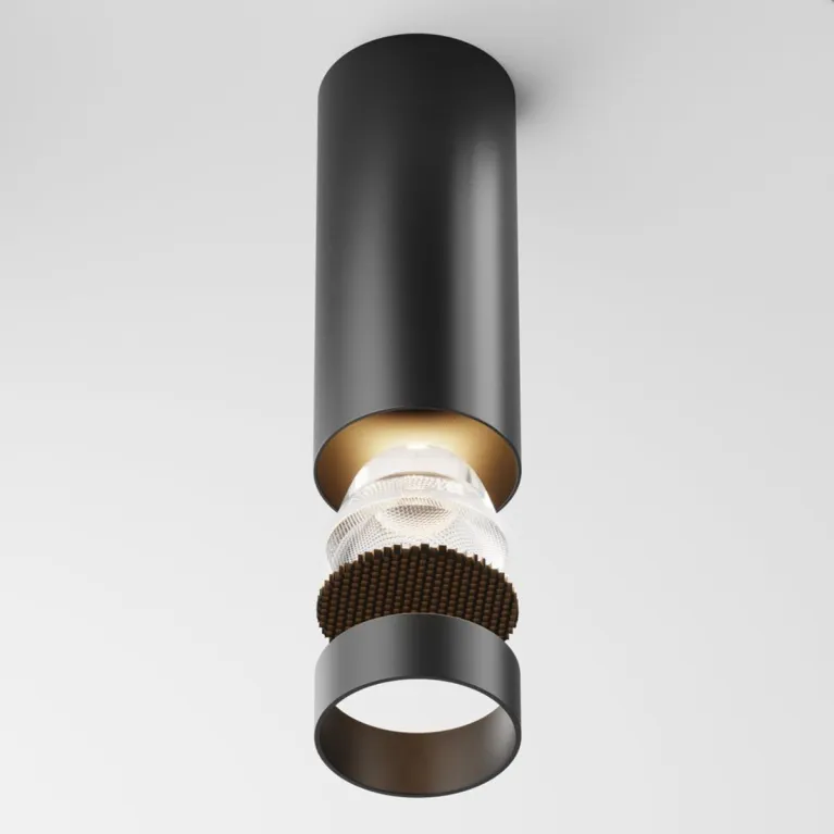 Потолочный светодиодный светильник Maytoni Technical Focus LED C056CL-L12B3K-W-B