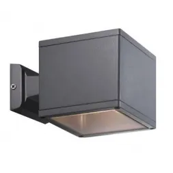 Уличный настенный светильник Ideal Lux Job AP1 BIg Antracite
