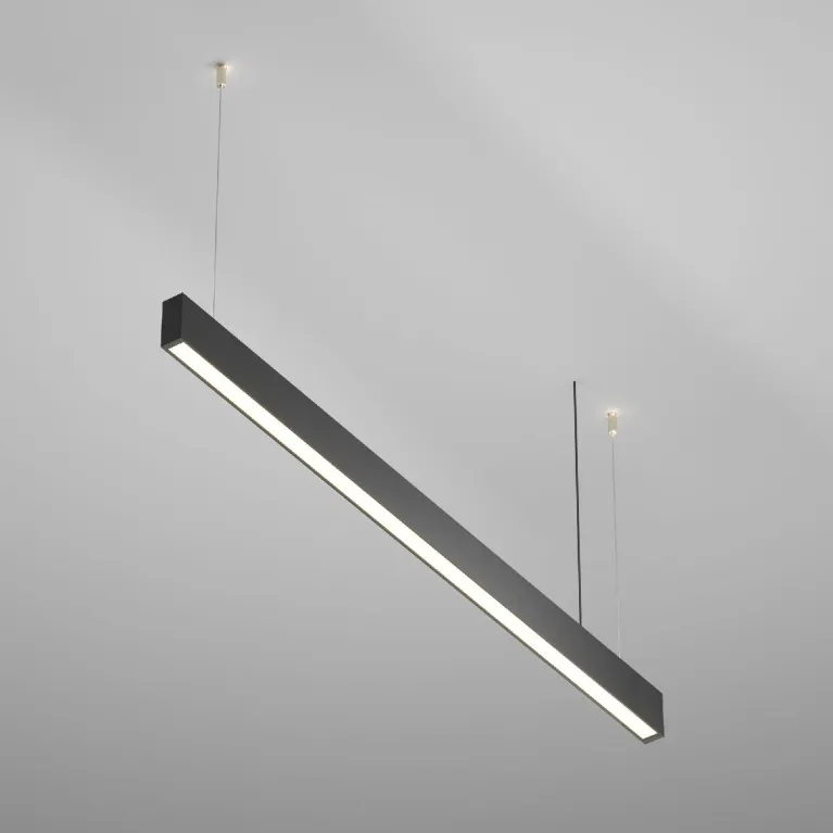 Линейный подвесной светильник Maytoni Basis P051PL-36W2.7-6K-B
