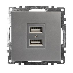 Розетка USB 2-местная Stekker Катрин 39588
