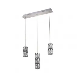 Подвесной светодиодный светильник Kink Light Аква-Кристалл 08620-3A
