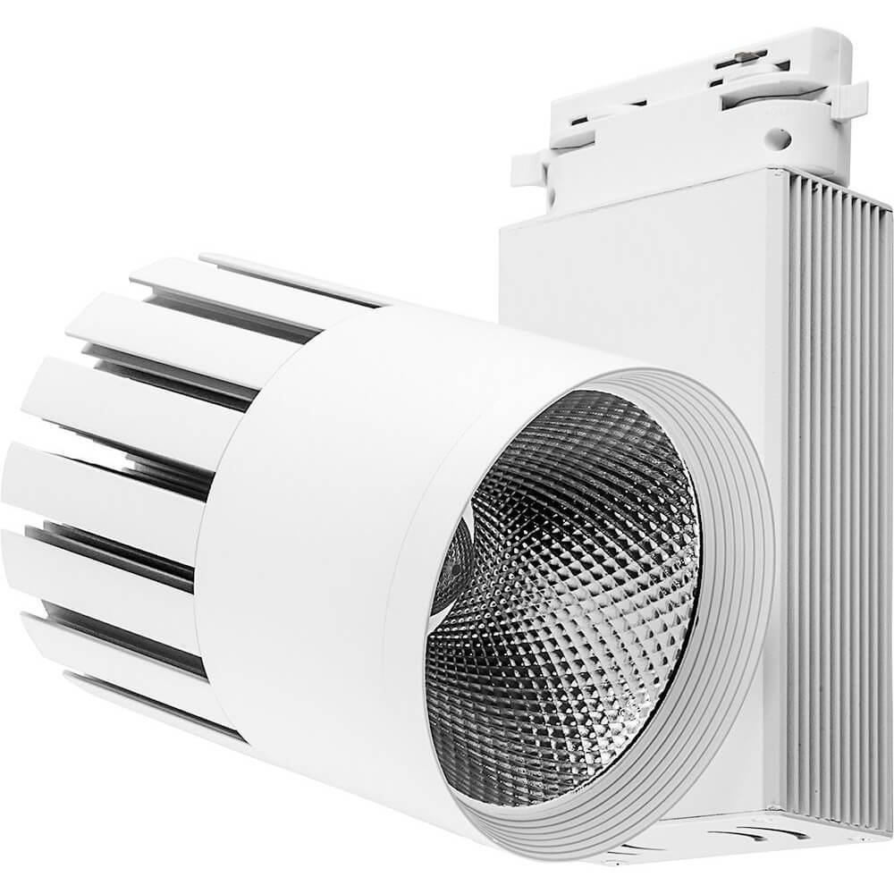 Светильник трековый светодиодный на шинопровод 30W, 2700 Lm, 4000К, 35 градусов, белый, AL105 со встроенным драйвером серия MarketBright