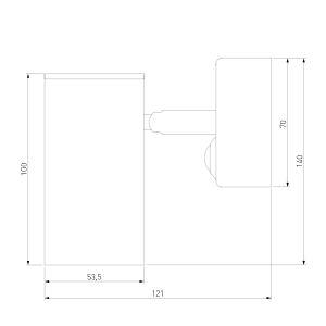 Спот Elektrostandard Rutero MRL 1003 черный 4690389136450